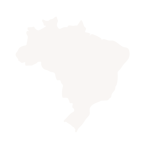 Silhueta do mapa do Brasil